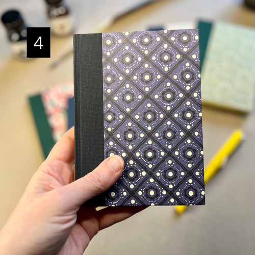 Handgefertigtes notizbuch - handgefertigtes, a6