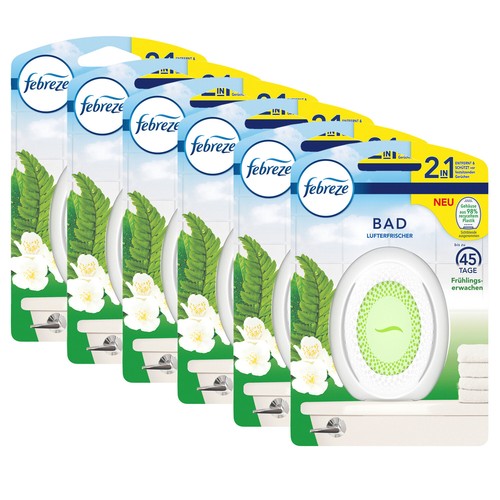Febreze bad lufterfrischer - 6x,