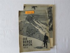 Die Berge Rufen 1965 Kalender DDR Wandkalender Abreißkalender Landschaften
