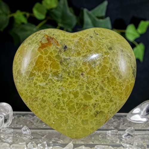 Grüner opal herz pistazien - grüner,