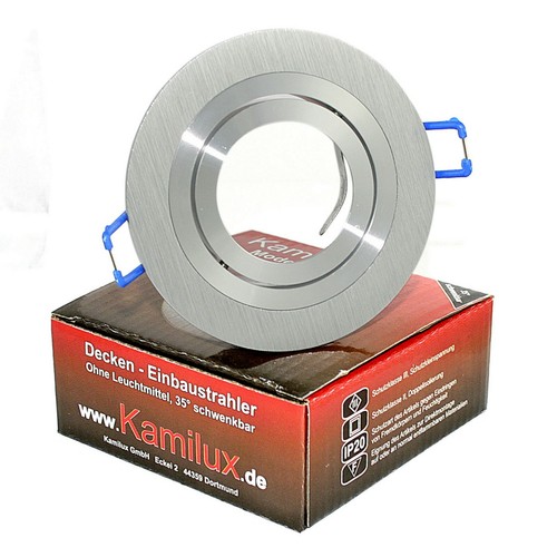 Aluminium einbaustrahler - aluminium,
