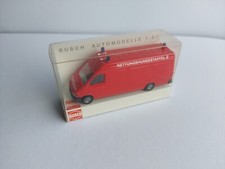 BUSCH MINIATURMODELL - 1/87 H0 MB SPRINTER "FEUERWEHR RETTUNGSHUNDESTAFFEL II"