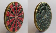 Amerikanische und Europäische Dartscheibe Goldmünze 180 Phil