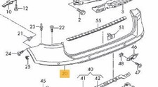 Stoßstange hinten ohne pdc - hinten,