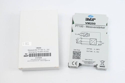 Atr messwandler pt100 - messwandler, 0-10v