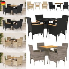 3/5-tlg.  Poly Rattan Garten