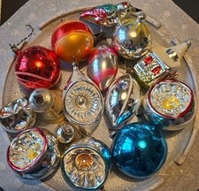 Konvolut Christbaumschmuck Alt.