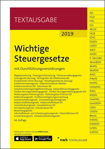Nwb wichtige steuergesetze - nwb,