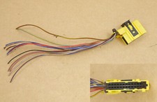 Stecker gelb für MID Bordcomputer Opel Omega Vectra B Uhr Radioanzeige Display 