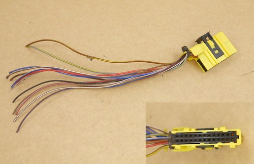 Stecker gelb für mid - stecker,