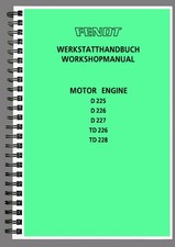 Fendt motor engine 225 - 225, d