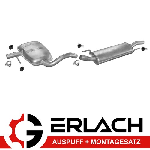 Auspuff für volkswagen golf - volkswagen,