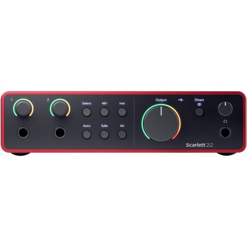 Focusrite scarlett 2i2 4th gen - focusrite,