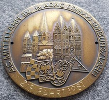 Plakette medaille ac - /,