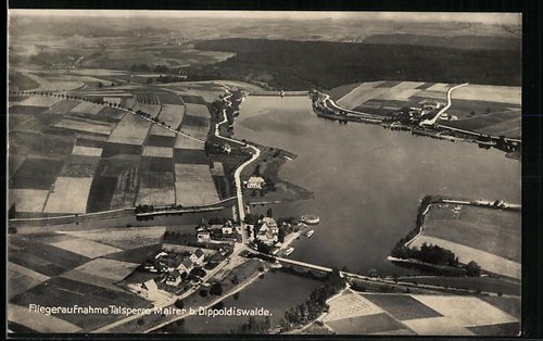 Ansichtskarte dippoldiswalde - ansichtskarte,