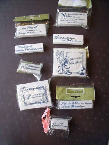 Blanche stempel konvolut - la,