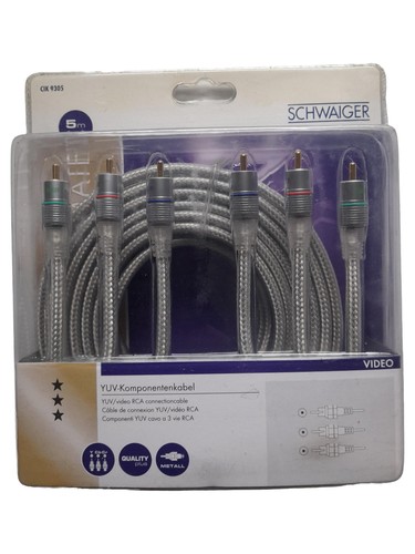 Schwaiger yuv komponentenkabel - schwaiger, yuv-komponentenkabel