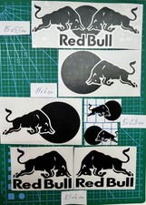 Redbull stickers  7 st.