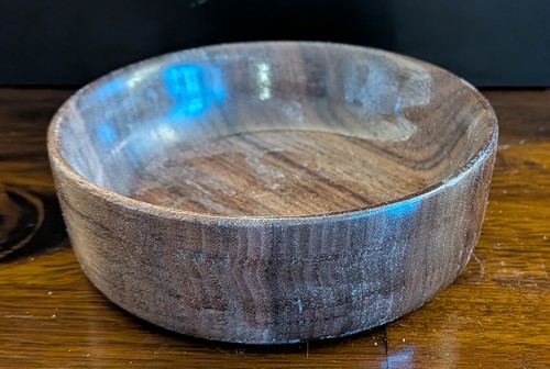Schale teller holz nussbaum - schale,