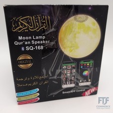 LED Mondlampe Bluetooth Lautsprecher Touch 3D Nachtlicht Quran Islam Geschenk