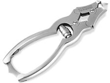 Nagelzange Kopfschneider Doppelübersetzung inkl Etui- EDELSTAHL -