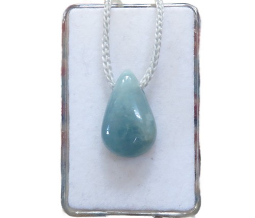Aquamarin cabochon anhänger - cabochon,