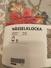 Nässelklocka Bettwäsche Ikea 220*240 Neu OVP Bettbezug