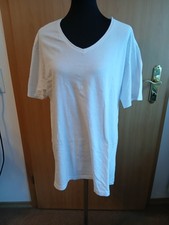 Herren Kurzarm T Shirt Gr. XXL  Weiß  Identic