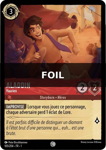 Aladdin vaurien 105 - aladdin,