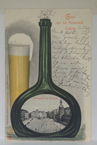 Alte leipzig gosenstadt - ak,