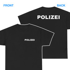 Polizei Black Tee