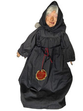 Echte Kim-Puppe Hexe Alte Frau ca.44cm Sammler Puppe