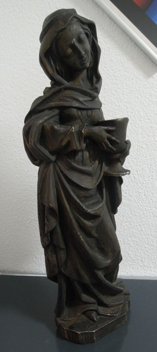 Antike heiligenfigur sankta - ,,,