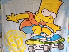 Simpsons Bettwäsche Chill Session - Bart Skateboard Springfield TV Matt Groening