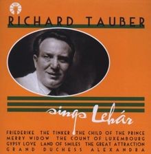 Richard tauber sings lehar - tauber, von