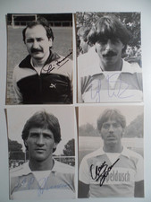 4 x MSV Duisburg original signiert uralte Portraitbilder doppeldusch  (109)