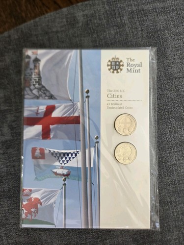 Sealed royal mint pound coin - sealed,