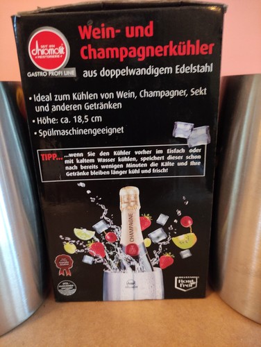 Wein flaschenkühler - u.,