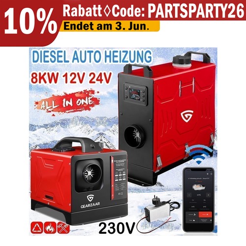 Standhezung diesel 12v 230v - diesel,