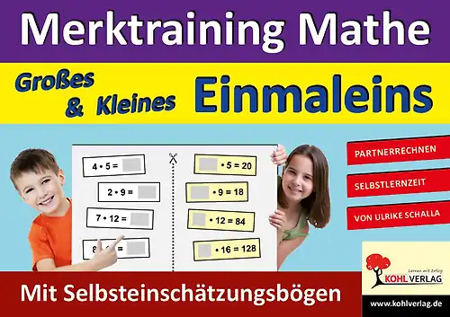 Merktraining mathe großes - mathe,