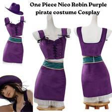 One piece nico robin purple - piece,