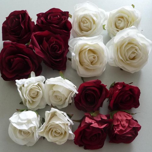 Künstliche rosen köpfe - künstliche,