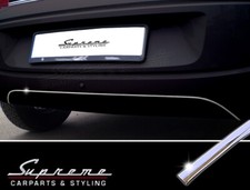 für VW UP - 3M Chrom Zierleiste Heckleiste Chromleiste Bogen Rahmen Tuning