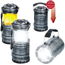 GRUNDIG Camping Lampe 40 LED's Batteriebetrieben 3in1 Laterne + Handscheinwerfer