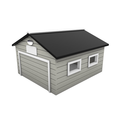 Roboter garage haus - roboter,