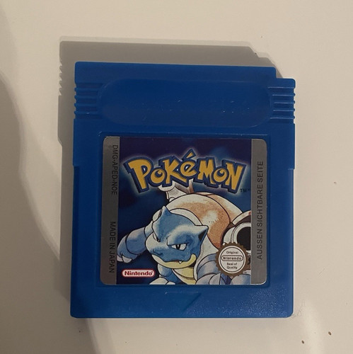 Nintendo pokémon blaue - nintendo,