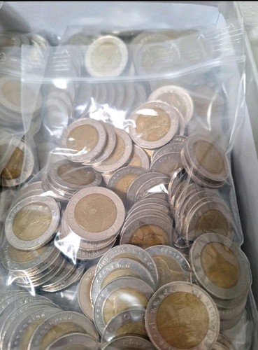 160 stück baht münzen - stück, 10