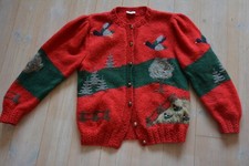 Goschler Rote Strickjacke
