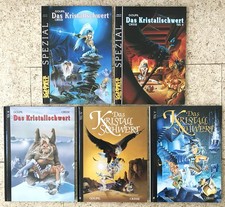 DAS KRISTALLSCHWERT - Band 1 - 5 - HC - Schwermetall Spezial - Comic Sammlung