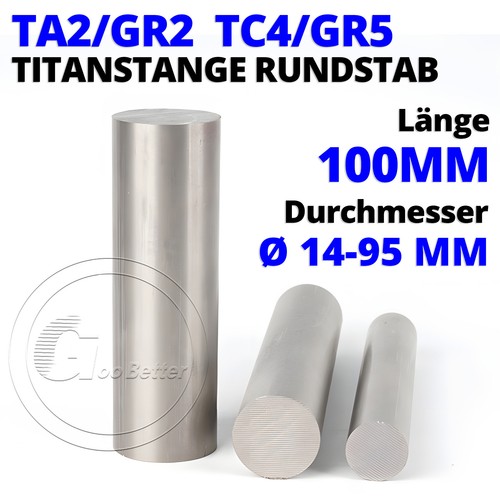 Gr2 gr5 titanstange rundstab - gr5,